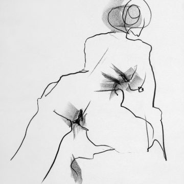 Lefty Nude Art "Odessa Oblique"