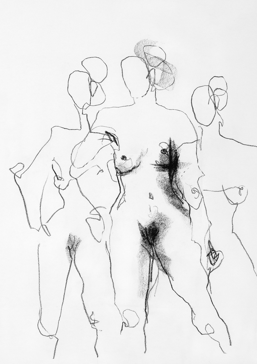 Lefty Nude Art "Tiffanys Threesome"